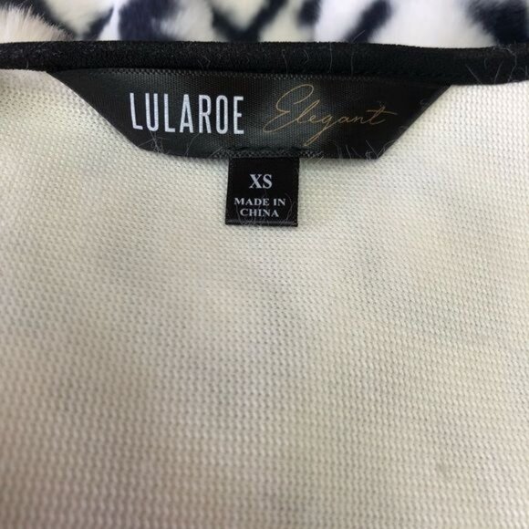 Lularoe Elegant Stella Leopard Print Faux Fur Jacket | Extra Small - Picture 8 of 9